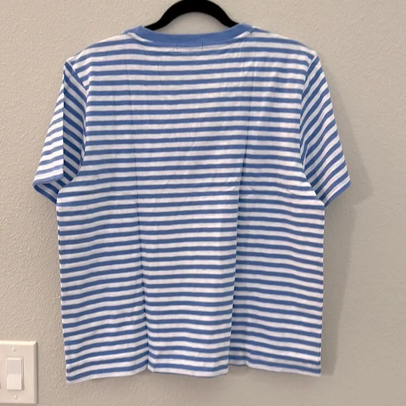 Jcrew Wide-sleeve lemon graphic T-shirt, NWT, size XL - Picture 3 of 3